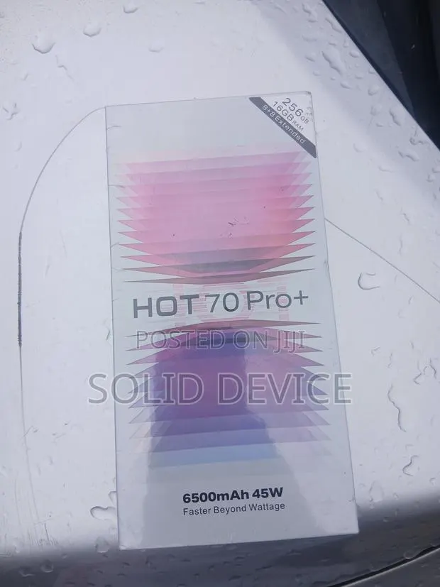 New Infinix Hot 70 Pro 5G+ 256 GB Black · Photo 1