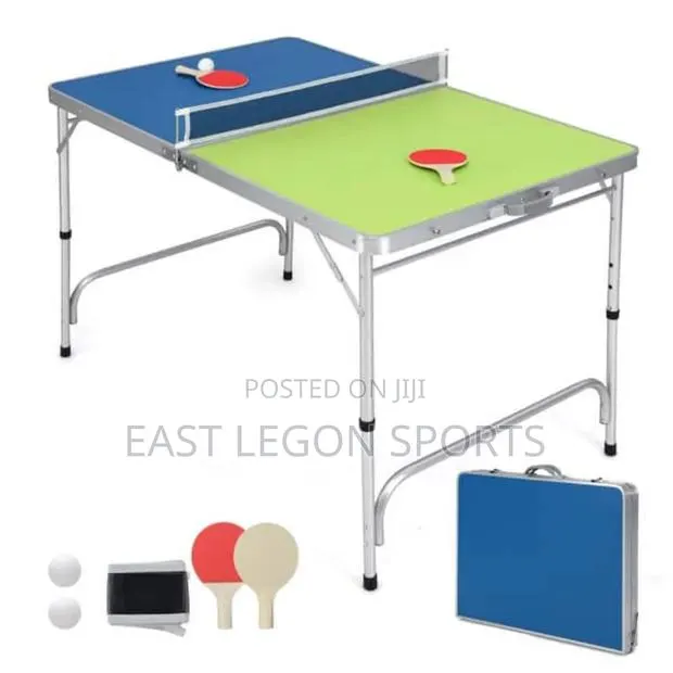 Table Tennis Set Table Foldable Kids Version Junior · Photo 1