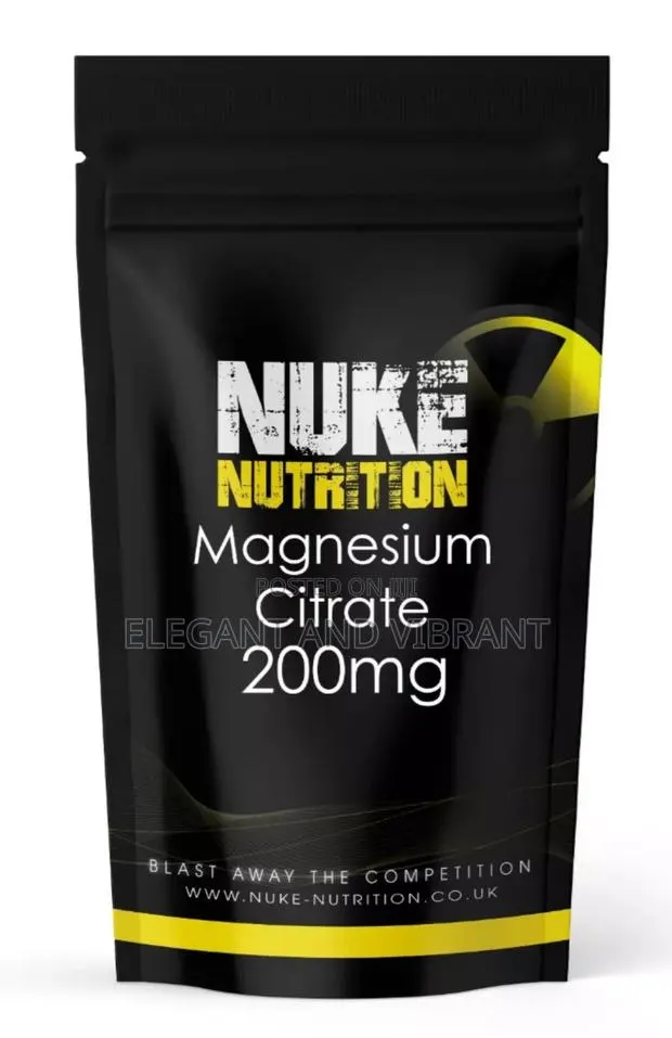 Magnesium Citrate Tablets 200mg PMS and Fatigue X 60 Pills · Photo 1