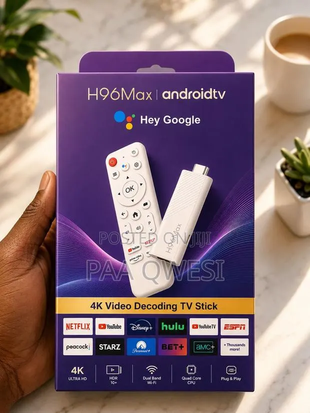 H96 Max Android TV Box 4K Smart Media Player · Photo 1