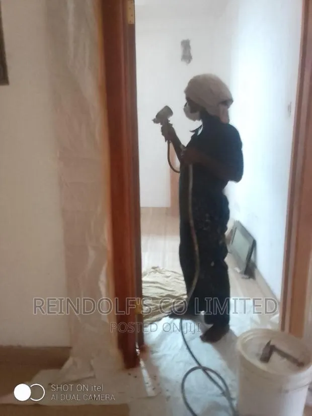 Spraying of Doors · Photo 1