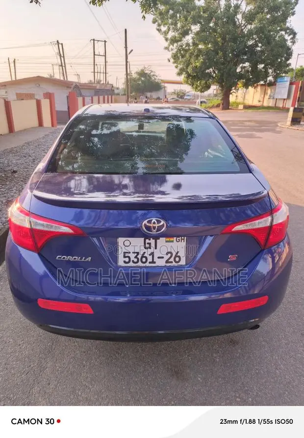 Toyota Corolla S Plus 4dr Sedan (1.8L 4cyl CVT) 2016 Blue · Photo 1