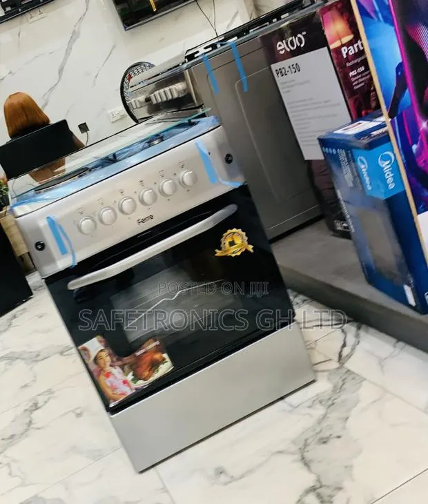 New Design Ferre 60x60 (2+2) Gas Cooker – 2 Gas Burners 2 Electric · Photo 1