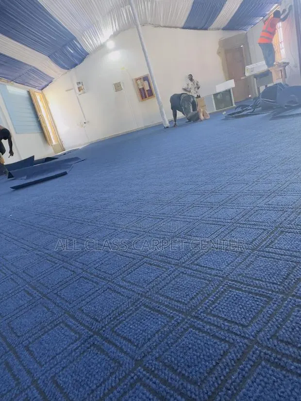 Blue Black Commercial Carpet · Photo 1