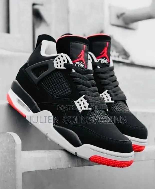 Jordan 4 Bred Retro · Photo 1
