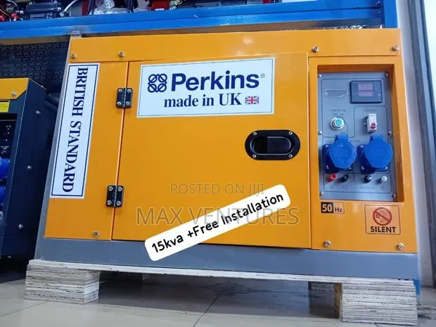 Perkins 15kva Diesel Illuminating Sufficent Power Supply · Photo 1