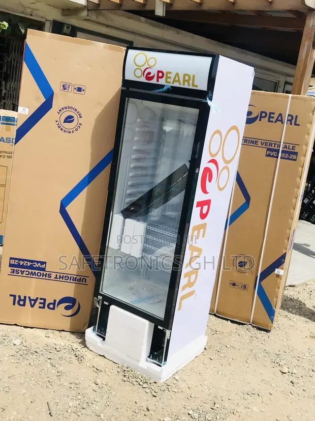 400 Liters Display Glass Pearl Singledoor PVC-424 Fridge · Photo 1