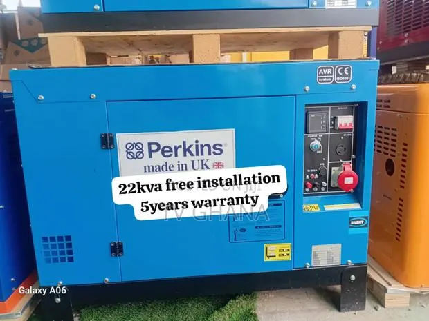 Safe for All Appliances Perkins 22kva Diesel Generator 22kva · Photo 1