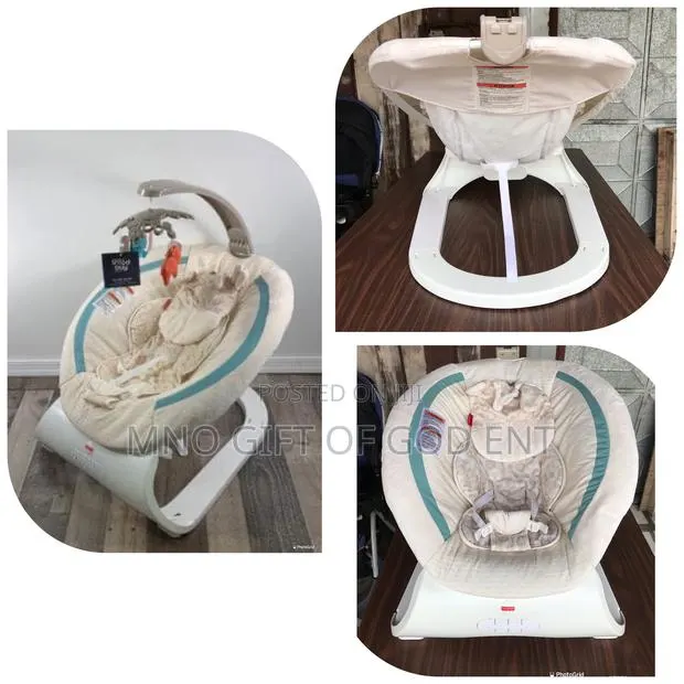 Fisher Price Sweet Surroundings Deluxe Bouncer, Giraffe · Photo 1