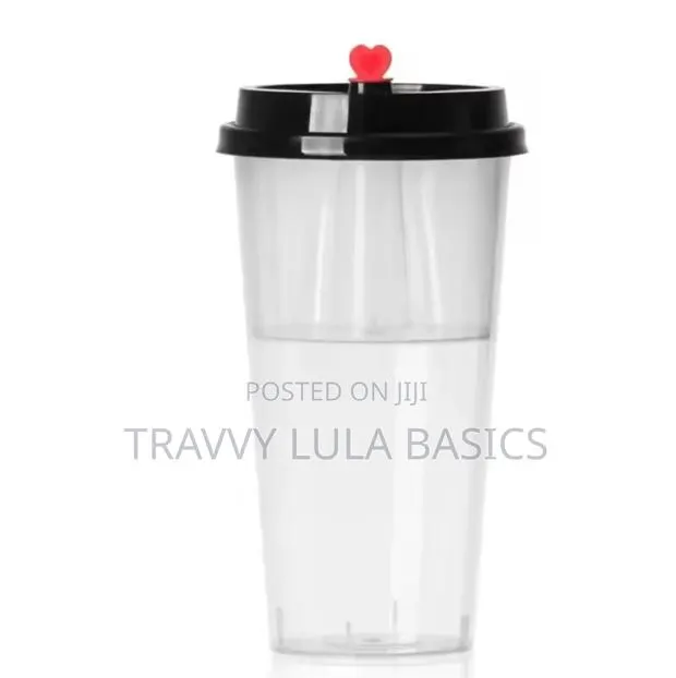 New 500ml Pp Cup +Lids +Stopper-25pcs[Hot Cold] · Photo 2