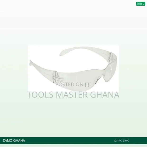 Irona Goggles Model 210 Clear - Iro-210-c · Photo 1