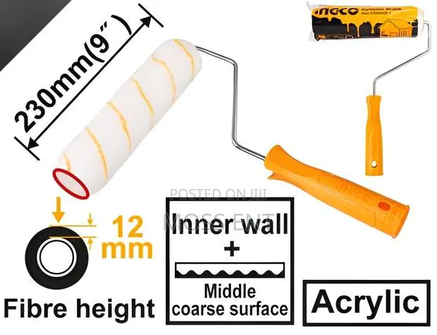 Cylinder Brush Inner Wall 9" - Hrht042301 · Photo 1