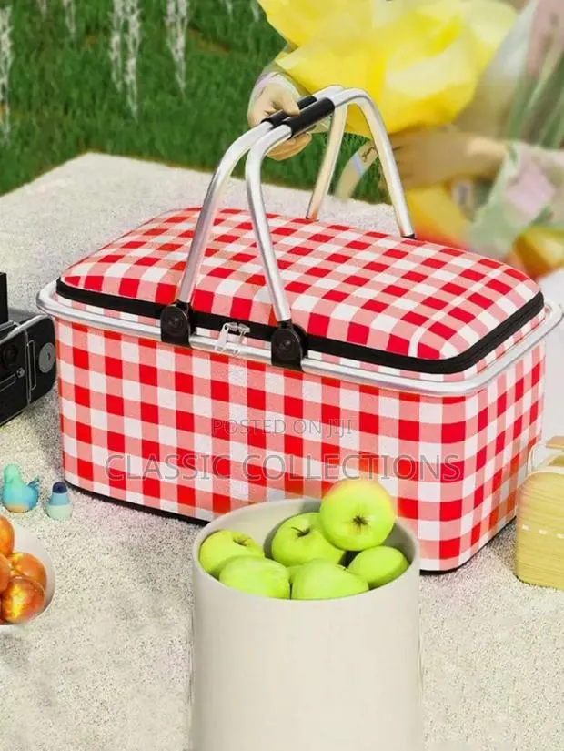 Insulated Foldable Picnic Cooler Bag · Photo 1
