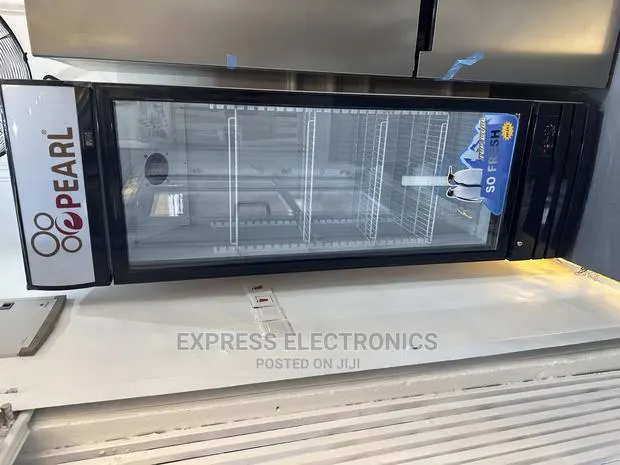 Zealous Display Fridge Pearl Single Door Glass PVC 49 · Photo 1