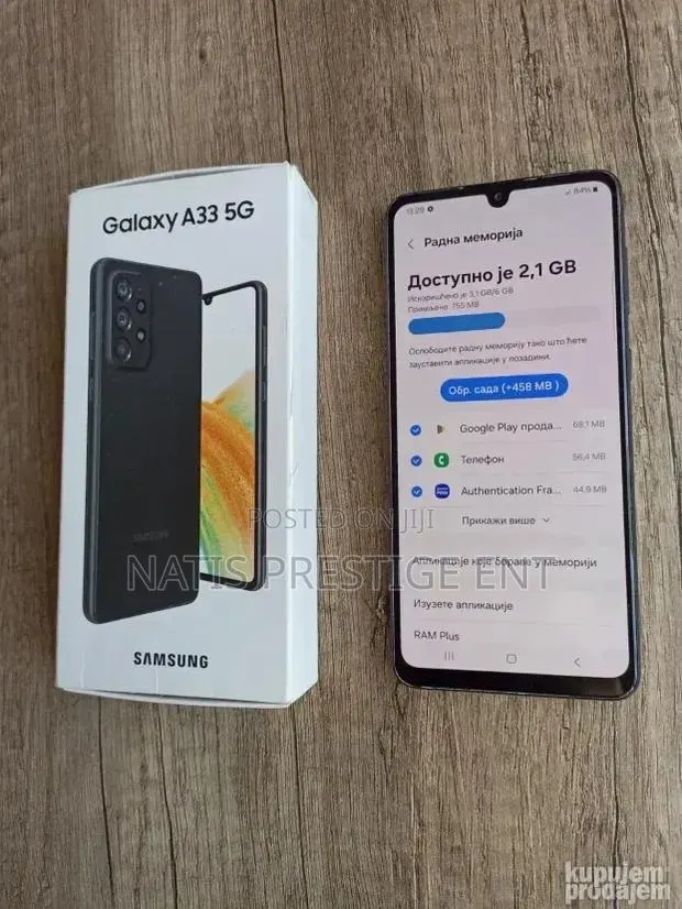 New Samsung Galaxy A33 5G 128 GB Black · Photo 1