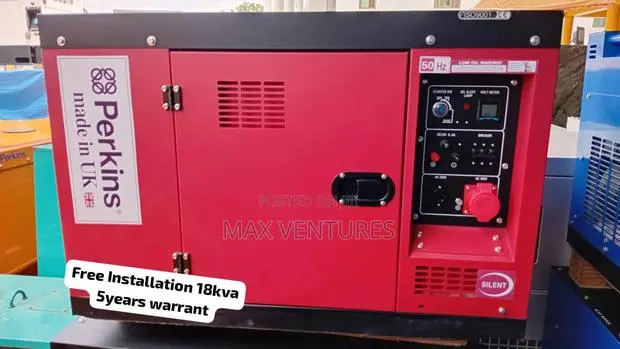 Perkins 18kVA Heavy Duty Diesel Power Generator · Photo 1