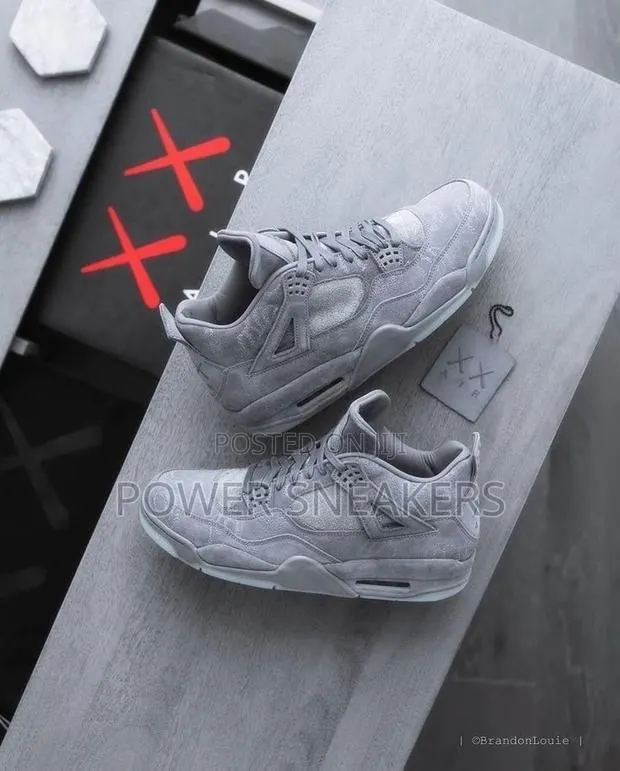 Jordan 4 Kaws Gray · Photo 1