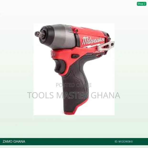 12v 3/8 Sub Compact Impact Wrench With Friction Ring 4933 - M12ciw38-0 · Photo 1