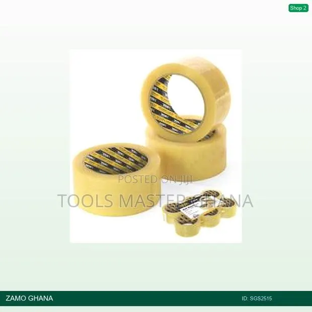 Yellowish Packing Tape 45mm X 100m - Sgs2515 · Photo 1
