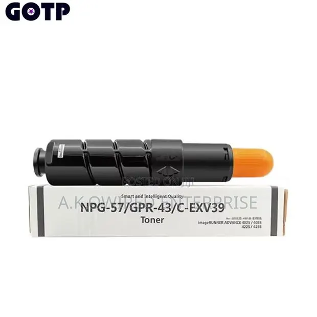 Canon Npg57 Gpr43 Cexv39 Ir4025 Ir4035 Ir4225 Ir4235 Toner Cartridge · Photo 1