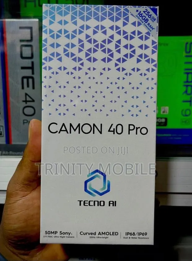 New Tecno Camon 40 Pro 4G 256 GB Blue · Photo 1