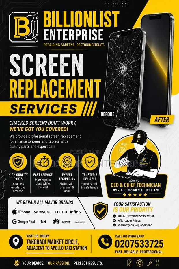 All Mobile Phones Screen Replacement · Photo 1