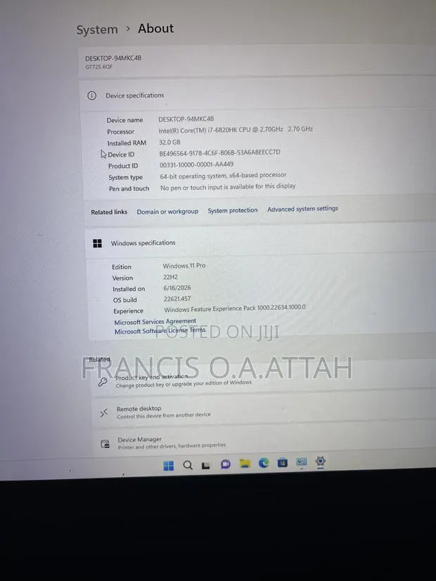 Laptop MSI GT70 Dragon Edition 2 32GB Intel Core i7 SSD 1.5T · Photo 1