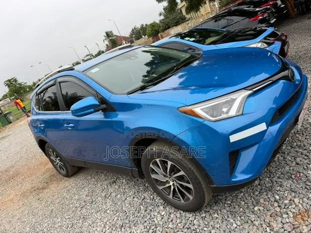Toyota RAV4 LE AWD 2019 Blue · Photo 1