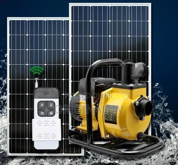 Solar-Powered Self-Priming Water Pump – 750W 1100W Models · Photo 1