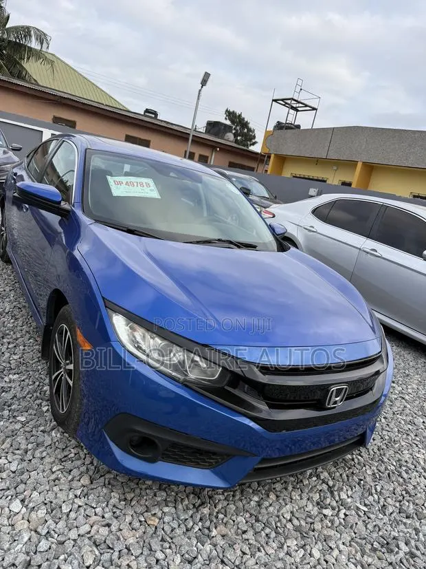 Honda Civic EX 4dr Sedan (2.0L 4cyl) 2017 Blue · Photo 1