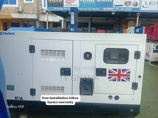 Perkins 35kVA Generator With Soundproof Enclosure35kva · Photo 1
