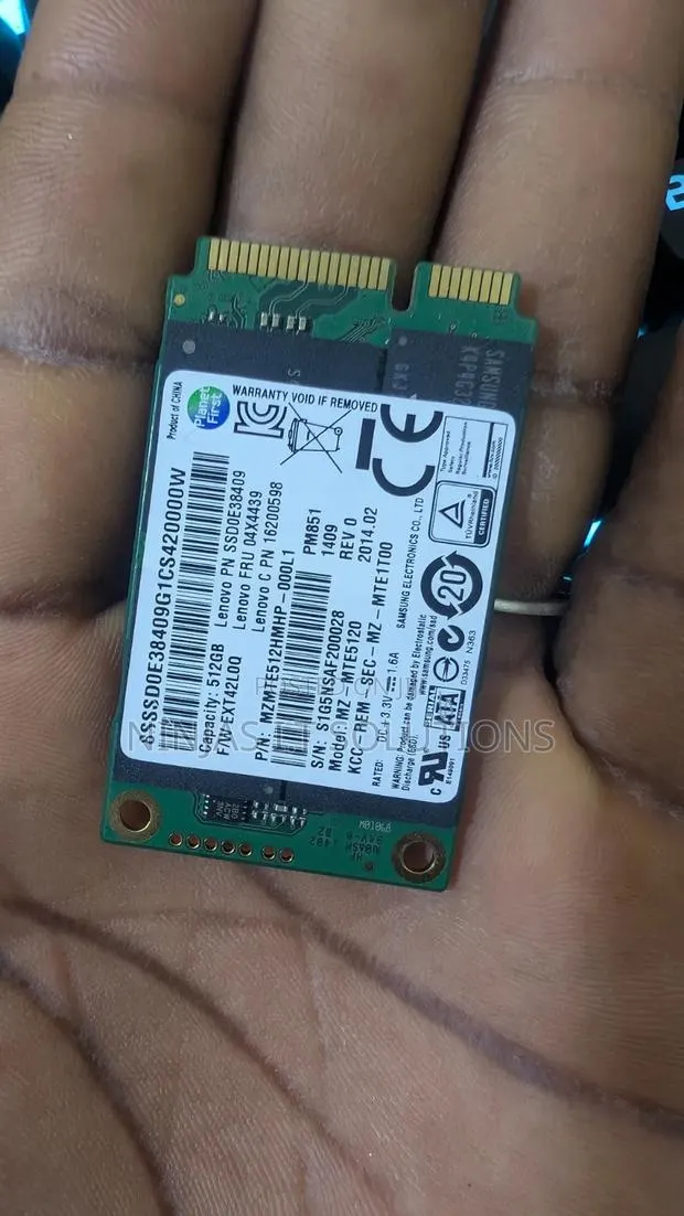 Samsung Pm851 512gb Msata Ssd. · Photo 1