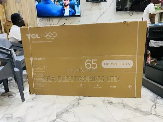 TCL 65” 4k HDR Premium Qd-Mini Led Google TV (65c6k) · Photo 1