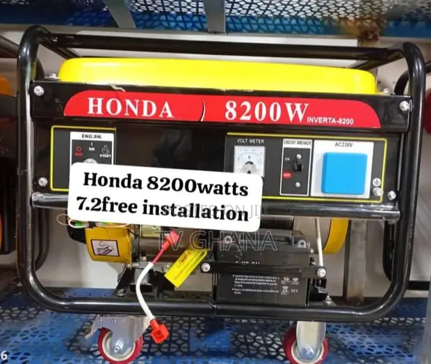 You +Gen =Happiness 8200watts Petrol Generator Honda Petrol · Photo 1