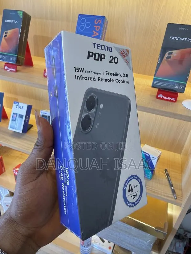 New Tecno Pop 20 64 GB Black · Photo 1