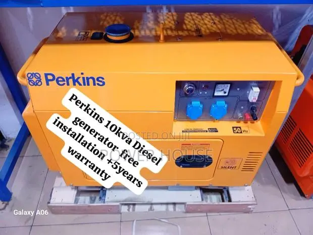 Fusion Flow Perkins Diesel Generator 10kva Silent · Photo 1