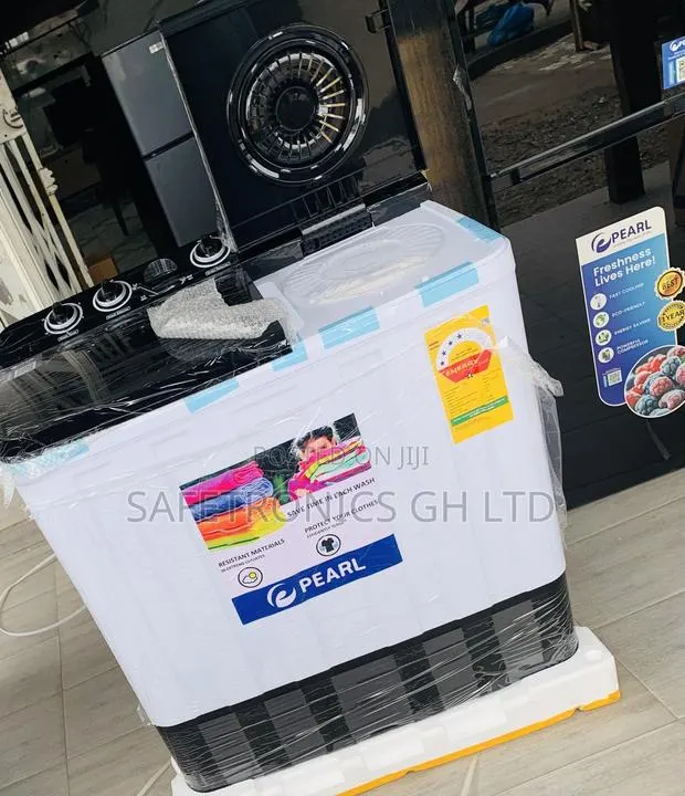 Kindly Check Pearl WashingMachine 15kg Black · Photo 1