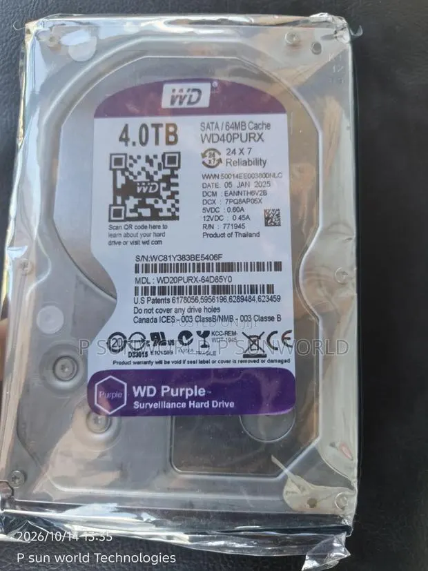 4tb Surveillance Hard Drive · Photo 1
