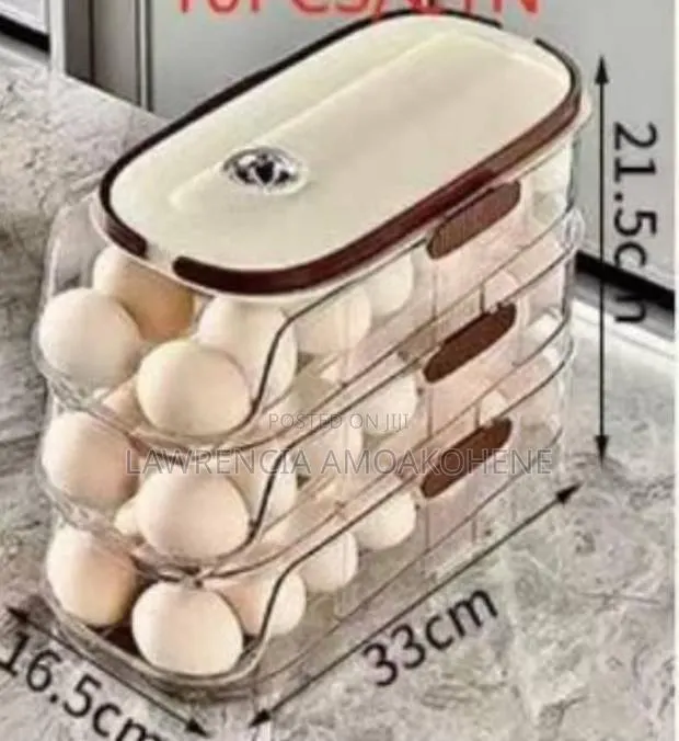 Multi- Tier, Rolling Egg Storage and Container · Photo 1