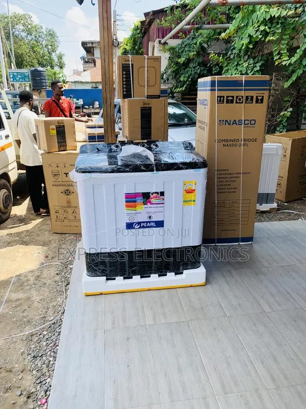 Brand New Pearl 11kg Semi Automatic Washing Machine PVM-117T · Photo 1