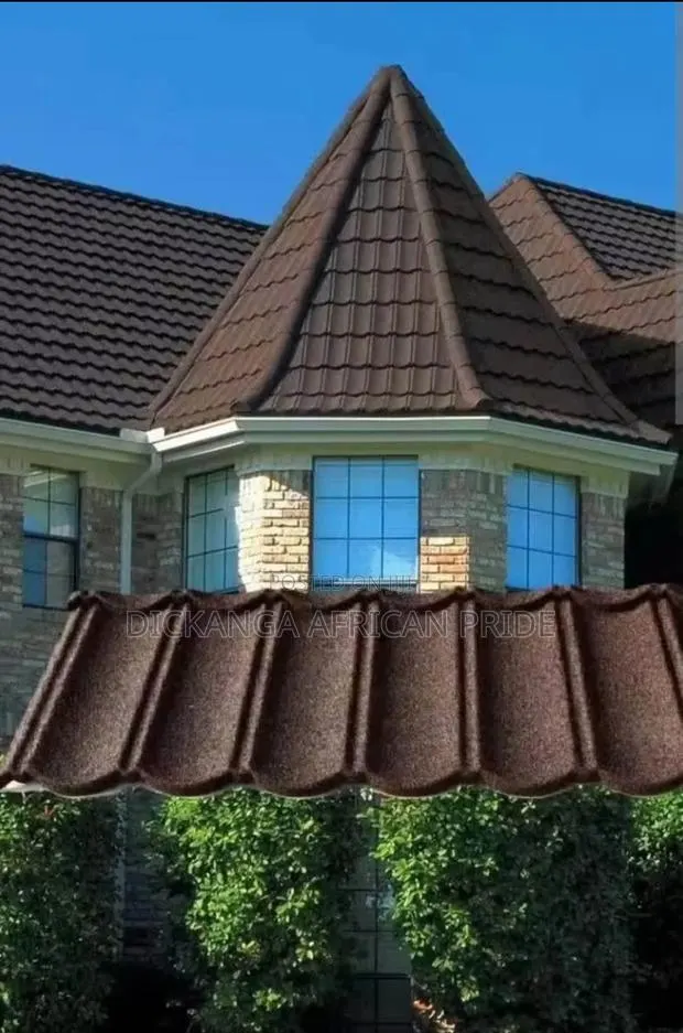 Stone Coated 50 Years Guarantee,Roof Once, Peace of Mind Forever. · Photo 1