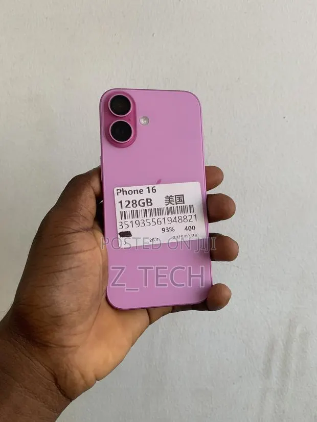 Apple iPhone 16 128 GB Pink · Photo 1