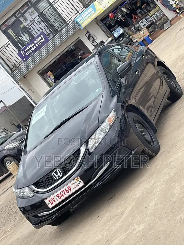 Honda Civic 2015 Black · Photo 1