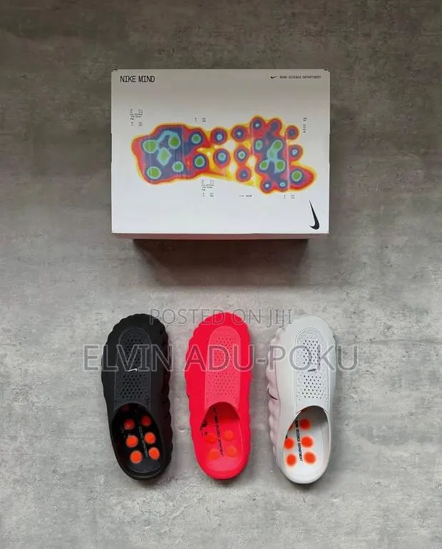 Nike Mind 001 Mules Perforated Slides , Swipe > · Photo 1