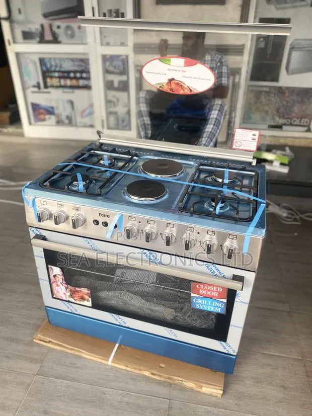 Ferre 90x60 Gas Range Cooker With Oven and Grill · Photo 1