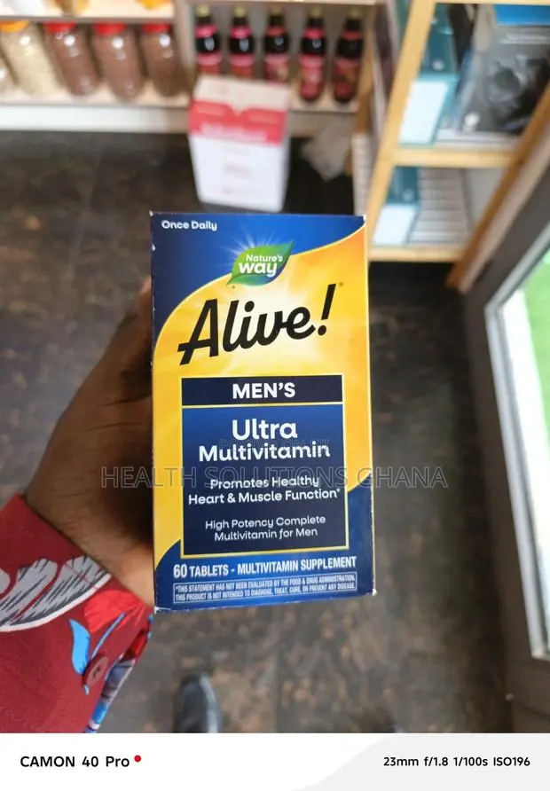 Alive Men for Daily Energy Complete Nutritional Support · Photo 1