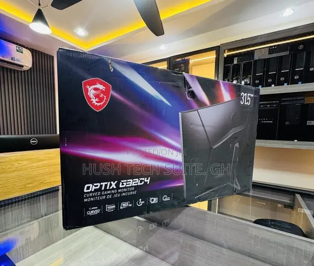 New 32” Msi Optix 165hz Curved Gaming Monitor · Photo 1