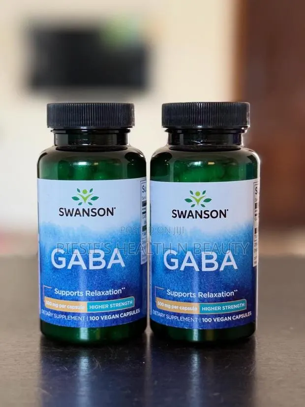 Swanson Gaba 500mg, 100 Capsules · Photo 1