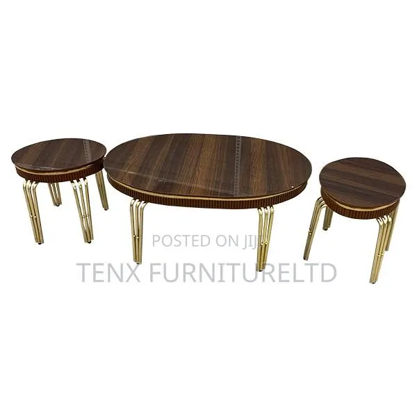 Coffee Table Set .(Walnut Top) · Photo 1