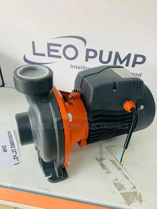 Rust-Treated Cast Iron Body,Leo 2hp Centrifugal Water Pump · Photo 1